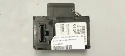 Second-hand car spare part IGNITION SWITCH for RENAULT SCENIC II Emotion OEM IAM references 8200125077  