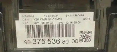Peça sobressalente para automóvel em segunda mão quadrante por citroen c3 1.2i 82 referências oem iam 9837553680  