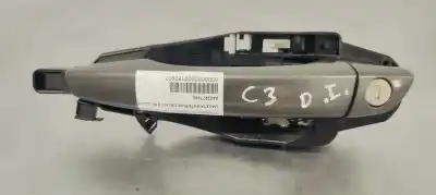 Pièce détachée automobile d'occasion POIGNÉE DE PORTE AVANT GAUCHE pour CITROEN C3 1.2I 82 Références OEM IAM 9802977380  