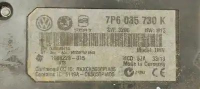 Автозапчасти б/у электронный модуль за skoda superb combi (3t5) 2.0 tdi 140 fap ссылки oem iam 7p6035730k  