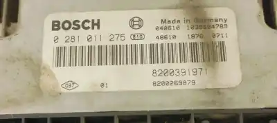 Second-hand car spare part ecu engine control for renault scenic ii emotion oem iam references 0281011275  