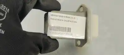 Pezzo di ricambio per auto di seconda mano resistenza al riscaldamento per ssangyong kyron 2.0 riferimenti oem iam   