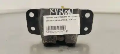 İkinci el araba yedek parçası BAGAJ / KAPI KILIDI için SSANGYONG KYRON 270 SPR Xdi Premium 4WD OEM IAM referansları   