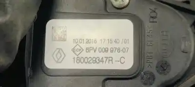 Second-hand car spare part accelerator pedal for renault captur i (j5_, h5_) 1.5 dci 90 oem iam references 180029347r  