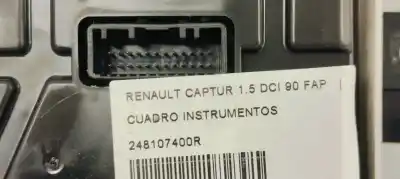 Автозапчасти б/у приборная доска за renault captur i (j5_, h5_) 1.5 dci 90 ссылки oem iam 248107400r  
