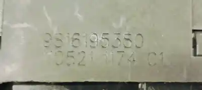 Peça sobressalente para automóvel em segunda mão fechadura do mala por citroen c3 1.2i 82 referências oem iam 9816195380  