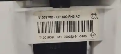 Peça sobressalente para automóvel em segunda mão comando de sofagem (chauffage / ar condicionado)  por dacia sandero 1.5 dci referências oem iam n106278b  