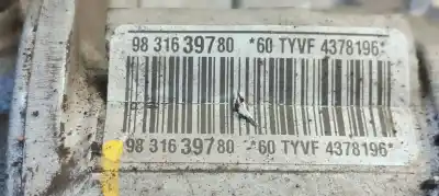 Автозапчасти б/у рулевая рейка за citroen c3 1.2i 82 ссылки oem iam 9831639780  