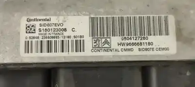 Second-hand car spare part ecu engine control for citroen c4 picasso ii 1.6 hdi / bluehdi 115 oem iam references 9804127280  