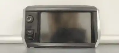 Peça sobressalente para automóvel em segunda mão display gps / multimídia por peugeot 208 1.6 16v hdi fap referências oem iam 