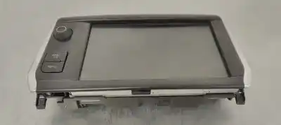 Second-hand car spare part multifunction display for peugeot 208 1.6 16v hdi fap oem iam references   