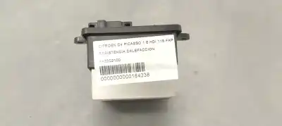 Автозапчасти б/у сопротивление нагреву за citroen c4 picasso ii 1.6 hdi / bluehdi 115 ссылки oem iam a43002100  