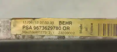 Автозапчастина б/у конденсат/радіатор кондиционера для citroen c4 picasso ii 1.6 hdi / bluehdi 115 посилання на oem iam 9673629780  