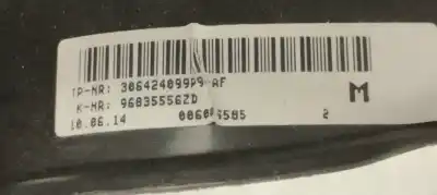 Pezzo di ricambio per auto di seconda mano volante per citroen c3 1.4 hdi riferimenti oem iam 96835556zd  