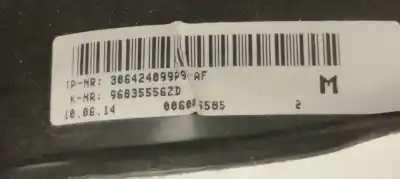 Second-hand car spare part steering wheel for citroen c3 1.4 hdi oem iam references 96835556zd  