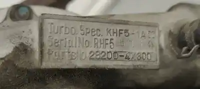 Recambio de automóvil de segunda mano de turbocompresor para kia carnival ii 2.9 crdi cat referencias oem iam 282004x300  