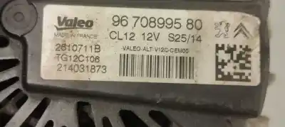 Peça sobressalente para automóvel em segunda mão alternador por citroen c3 (09.2009->) referências oem iam 9670899580  