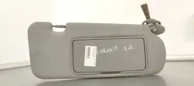 Peça sobressalente para automóvel em segunda mão para-sol direito por kia sorento 2.5 crdi ex referências oem iam 
