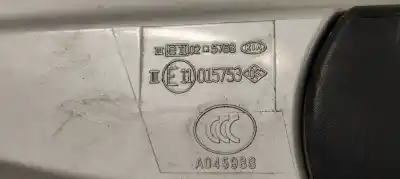 Peça sobressalente para automóvel em segunda mão espelho retrovisor esquerdo por kia sorento 2.5 crdi ex referências oem iam e11015753  