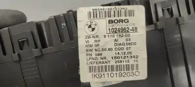 Peça sobressalente para automóvel em segunda mão quadrante por bmw serie 1 berlina (e81/e87) 2.0 cat referências oem iam 9110192  
