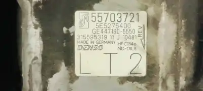 Pezzo di ricambio per auto di seconda mano compressore aria condizionata per opel corsa d cosmo riferimenti oem iam 55703721  