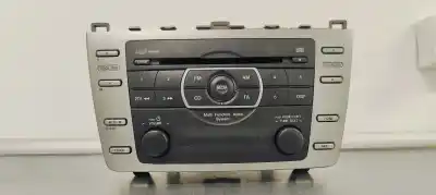 Second-hand car spare part audio system / radio cd for mazda 6 lim. (gh) 2.2 ce 163 active oem iam references gs1f669rxa