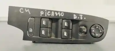 Peça sobressalente para automóvel em segunda mão botão / interruptor elevador vidro dianteiro esquerdo por citroen c4 picasso ii 1.6 hdi / bluehdi 115 referências oem iam 96788264zd