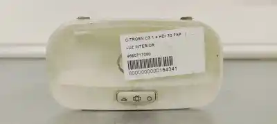 Peça sobressalente para automóvel em segunda mão luz interior por citroen c3 1.4 hdi referências oem iam 9680717080