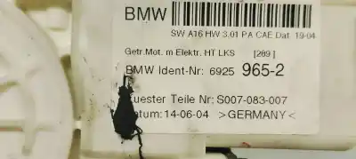 Second-hand car spare part rear left window regulator for bmw x3 (e83) 3.0d 204 4x4 oem iam references 69259652  