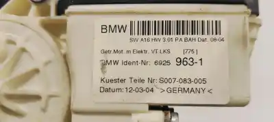 Second-hand car spare part driver left window regulator for bmw x3 (e83) 3.0d 204 4x4 oem iam references 69259631  