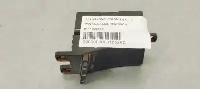 Автозапчасти б/у многофункциональный дисплей за ssangyong kyron 2.0 ссылки oem iam 8111009000  