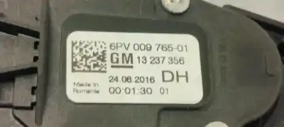 Автозапчастина б/у педаль акселератора для opel insignia a sedán (g09) 2.0 cdti (69) посилання на oem iam 13237356  