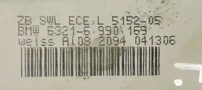 Pezzo di ricambio per auto di seconda mano lampada posteriore sinistra per bmw x3 (e83) 3.0d 204 4x4 riferimenti oem iam 63216990169  