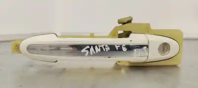 Peça sobressalente para automóvel em segunda mão puxador exterior dianteiro esquerdo por hyundai santa fe (bm) 2.2 crdi cat referências oem iam 