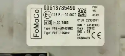 Peça sobressalente para automóvel em segunda mão caixa de fusíveis e relés por ford ka (ccu) ford ka referências oem iam 00518735490  