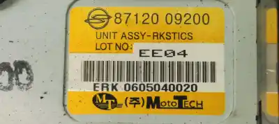 Peça sobressalente para automóvel em segunda mão módulo eletrônico por ssangyong kyron 2.0 referências oem iam 8712009200  