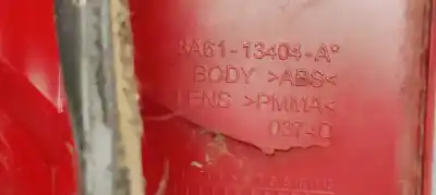 Second-hand car spare part right tailgate light for ford fiesta (cb1) ambiente oem iam references   