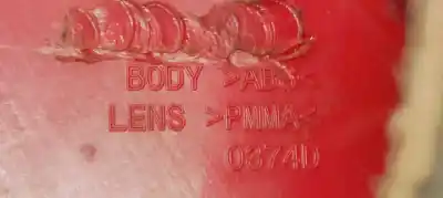 Second-hand car spare part left tailgate light for ford fiesta (cb1) ambiente oem iam references   