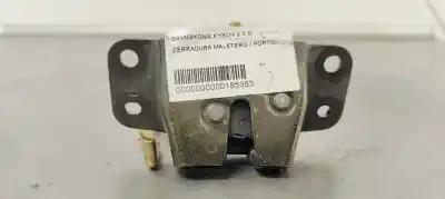 Peça sobressalente para automóvel em segunda mão fechadura do mala por ssangyong kyron 2.0 referências oem iam 