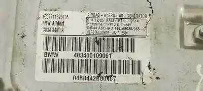 Pezzo di ricambio per auto di seconda mano airbag lato posteriore sinistro per bmw x3 (e83) 3.0d 204 4x4 riferimenti oem iam 403400109061  