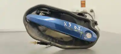 Peça sobressalente para automóvel em segunda mão puxador exterior dianteiro esquerdo por bmw x3 (e83) 3.0d 204 4x4 referências oem iam 51217034451
