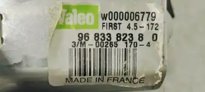 Peça sobressalente para automóvel em segunda mão motor do limpador traseiro por citroen c3 1.4 hdi referências oem iam 9683382380  