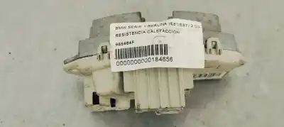 Peça sobressalente para automóvel em segunda mão resistência sofagem chauffage por bmw serie 1 berlina (e81/e87) 2.0d 143 [118] fap referências oem iam 985464f  