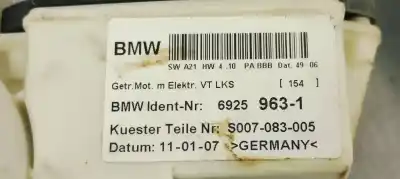 Peça sobressalente para automóvel em segunda mão elevador de vidros dianteira esquerda por bmw x3 (e83) 2.0 16v diesel cat referências oem iam 69259631  