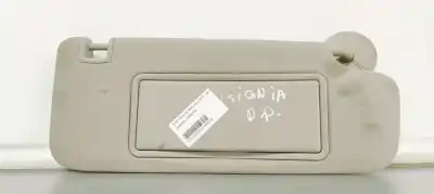 Peça sobressalente para automóvel em segunda mão para-sol direito por opel insignia berlina 2.0cdti 130 fap referências oem iam 