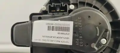 Автозапчастина б/у вентилятор опалення для toyota rav 4 (a3) 2.2 turbodiesel cat посилання на oem iam 2727008103  