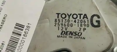 Автозапчастина б/у двигатель заднього склоочисника для toyota rav 4 (a3) 2.2 turbodiesel cat посилання на oem iam 8513042061  