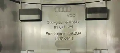 Peça sobressalente para automóvel em segunda mão quadrante por audi a3 (8p) 1.2 16v tfsi referências oem iam 8p0920932q  