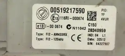 Автозапчасти б/у блок реле/предохранителей за fiat doblo ii cargo (263) 1.3 16v jtd cat ссылки oem iam 00519217590  