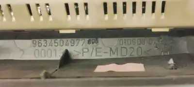 Автозапчасти б/у многофункциональный дисплей за peugeot 307 cc (s1) 2.0 ссылки oem iam 9658083380  